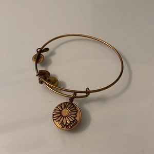Alex and Ani Daughter with Flower Charm Bangle